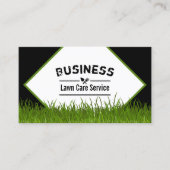 Lawn Care & Landscaping Service Professional Visitekaartje (Voorkant)
