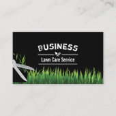 Lawn Care & Landscaping Service Professional Visitekaartje (Voorkant)
