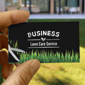 Lawn Care & Landscaping Service Professional Visitekaartje