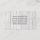 Lawn Care & Landscaping Service Professional Visitekaartje (Achterkant)