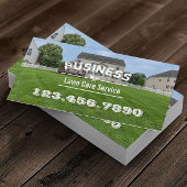 Lawn Care & Landscaping Service Visitekaartje