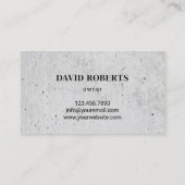 Lawn Care & Landscaping Service, VS-vlag & grass Visitekaartje (Achterkant)