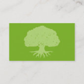 Lawn Care Landscaping Tree met Roots Visitekaartje (Achterkant)