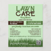 Lawn Care Logo, Lawn Care Services Flyer (Voorkant)