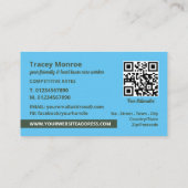 Lawn Care Logo, Lawn Care Services Visitekaartje (Achterkant)