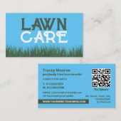 Lawn Care Logo, Lawn Care Services Visitekaartje (Voorkant / Achterkant)