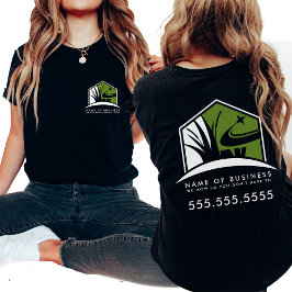 Lawn Care Logo Professionele Landschapsarchitectuu T-shirt