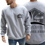 Lawn Care Logo Professionele Landschapsarchitectuu Trui<br><div class="desc">Laat uw bedrijf zien met stijl en professionaliteit met ons Lawn Care Logo Professional Landscaping Business Sweatshirt. Dit sweatshirt is ontworpen voor professionals op het gebied van gazonverzorging en landschapsarchitectuur en biedt een gepolijste manier om uw diensten te vertegenwoordigen. Met een aanpasbaar ontwerp aan de voor- en achterkant kunt u...</div>