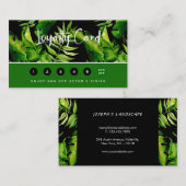 Lawn Care Mowing Professional Klantenkaartje (Voorkant / Achterkant)