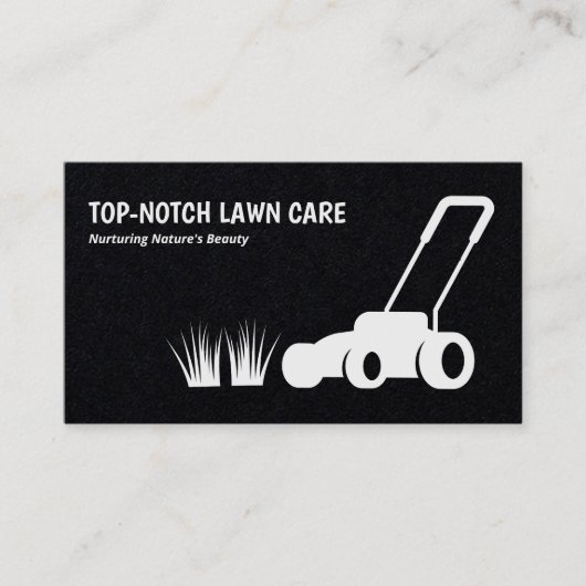 Lawn Care Premium Visitekaartje (Voorkant)