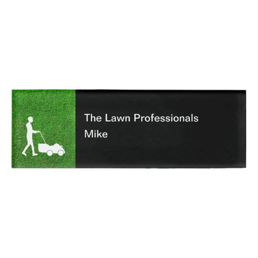 Lawn Care Professional Personeelsnaam Tags (Voorkant)