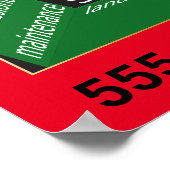 Lawn Care Service Amadeus New Geometric Cube Cool Poster (Hoek)