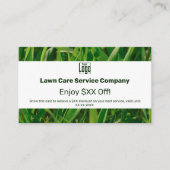 Lawn Care Service - Build Brand Loyalty - Kortingskaartje (Voorkant)