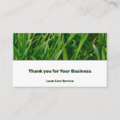 Lawn Care Service Modern Combo Thank You & Afsprakenkaartje (Voorkant)