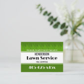 Lawn Care-service Visitekaartje (Staand voorkant)