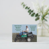 Lawn Care-service Visitekaartje (Staand voorkant)