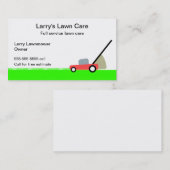 Lawn Care-service Visitekaartje (Voorkant / Achterkant)