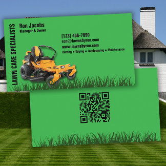 Lawn Care Specialist Visitekaartje
