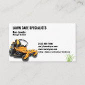 Lawn Care Specialist Visitekaartje (Voorkant)
