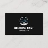 Lawn Care Sprinkler & Irrigatie Landscaping Zwart Visitekaartje (Voorkant)