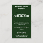 Lawn Care Thank you! on Spring Services Kortingskaartje (Achterkant)