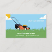 Lawn Care Visitekaartje (Voorkant)