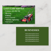 Lawn care visitekaartje (Voorkant / Achterkant)