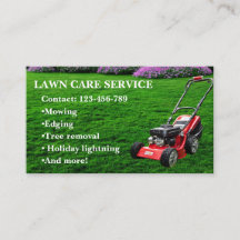 Lawn care visitekaartje