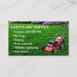 Lawn care visitekaartje