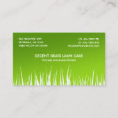 Lawn Care Visitekaartjes (Voorkant)