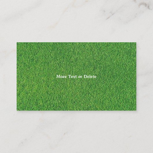 Lawn Care Visitekaartjes (Achterkant)