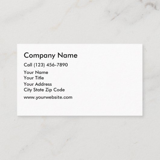 Lawn Care Visitekaartjes (Achterkant)