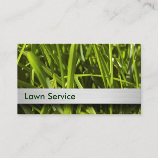 Lawn Care Visitekaartjes (Voorkant)