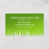 Lawn Care Visitekaartjes (Voorkant)