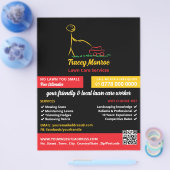 Lawn Care Worker, Lawn Care Services Flyer (Enkel)