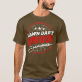 Lawn Dart Survivor Dart Team T-shirt (Voorkant)