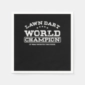 Lawn Dart World Champion Dart Sports Game Gift Servet (Voorkant)