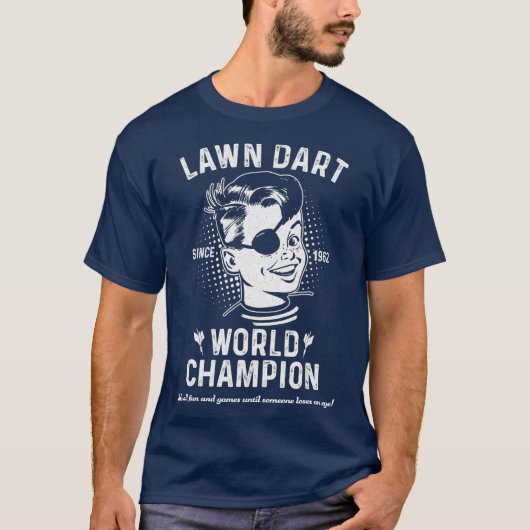 Lawn Dart World Champion T-shirt (Voorkant)