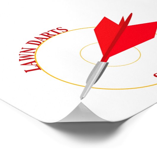 Lawn Darts Survivor Poster (Hoek)