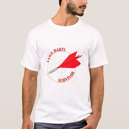 Lawn Darts Survivor T-shirt (Voorkant)