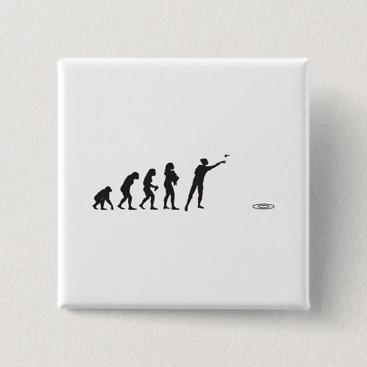 Lawn Darts Vierkante Button 5,1 Cm (Voorkant)