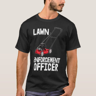 Lawn Enforcement Kantoor Lawn Workers T - shirts V