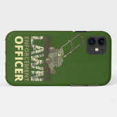 LAWN EnFORCEMENT OFFICER grappige tuiniercadeau Case-Mate iPhone Case (Achterkant (horizontaal))