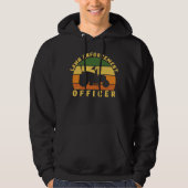 LAWN EnFORCEMENT OFFICER grappige tuiniercadeau Hoodie (Voorkant)