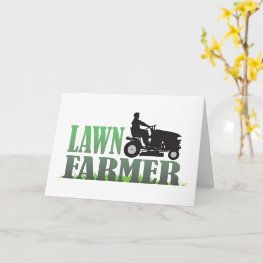 Lawn Farmer Kaart (Gele Bloem)