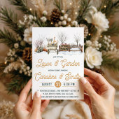 Lawn & Garden Trouwdouche, Vrijgezellenfeest Kaart