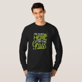 Lawn Gardening Here For The Grass Mowing Landscape T-shirt (Voorkant volledig)