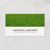 Lawn Grass | Gardening | Landscaping Visitekaartje (Voorkant)