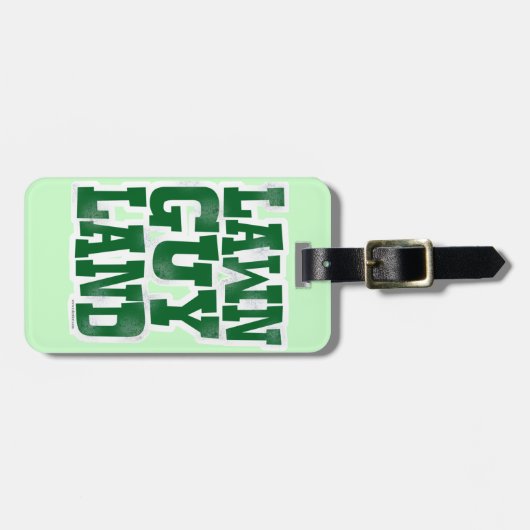 Lawn Guy Land Bagagelabel (Voorkant horizontaal)