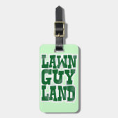 Lawn Guy Land Bagagelabel (Voorkant verticaal)